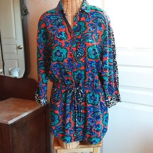 RACHEL Rachel Roy Bold Floral Tunic